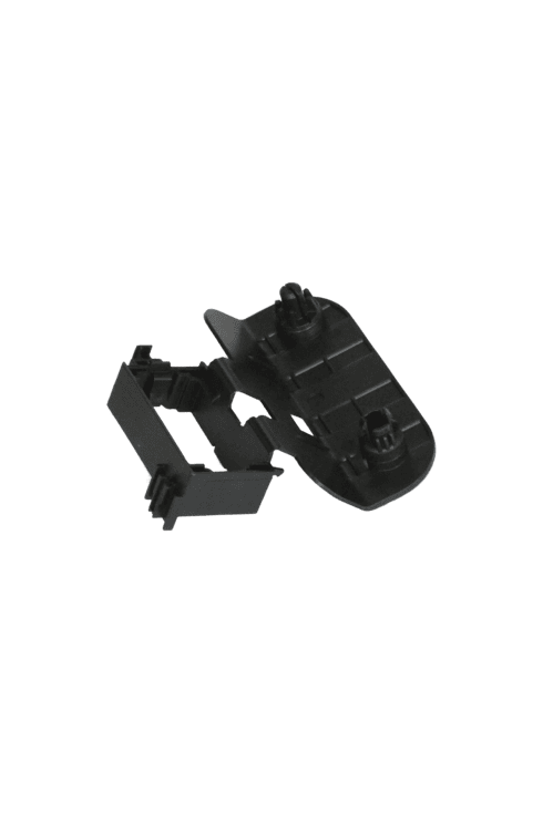 Product showcase of a plastic clip